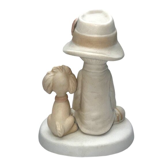 Precious Moments "To A Special Dad" Figurine Boy & Dog Collectible E-5212 1980 - Picture 3 of 5